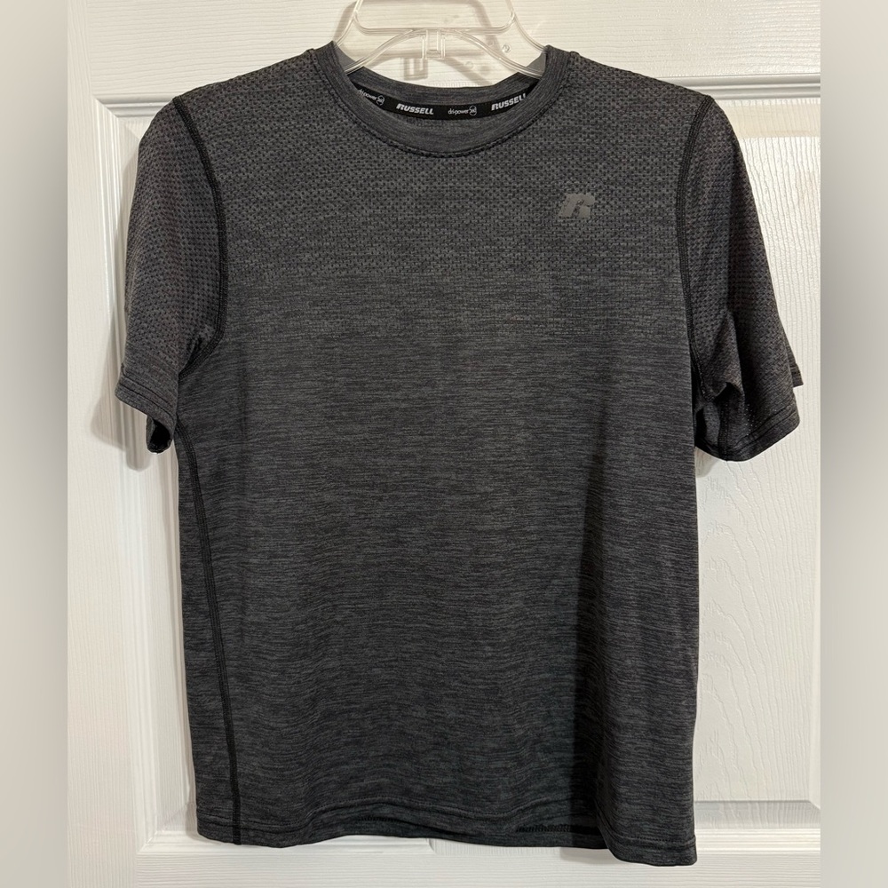 Russell Athletic Charcoal Textured Crewneck